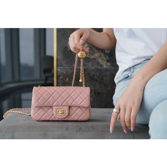 𝗖𝗛𝗔𝗘𝗡𝗟✦Super beautiful metal ball🅼🅸🅽🅸 dry rose powder💌