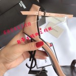 Saint Laurent 2020 newest Opyum sandals high heel sandals original open mold leather outsole