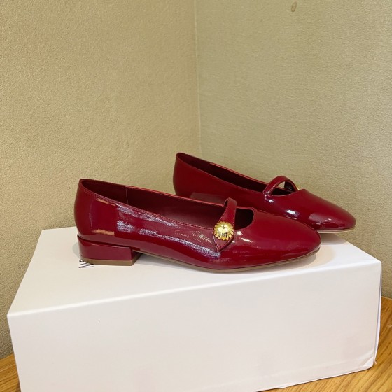 𝐑𝐨𝐫𝐧𝐧𝐢𝐢 ｜𝟐𝟎𝟐𝟐/𝐒𝐒 𝐧𝐞𝐰 Niche design vintage French ballet handmade shoes Mary Jane single shoes
