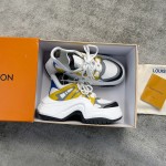 Louis Vuitton trainer platform shoes