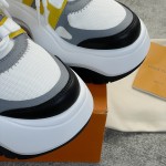 Louis Vuitton trainer platform shoes