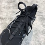 DIOR Imported Stretch Lycra TPU Outsole Kaleidoscope Print Sneakers Black