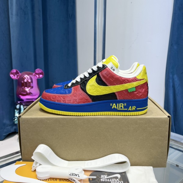 Louis Vuitton x NIKE Air force1 22ss Heavy Joint