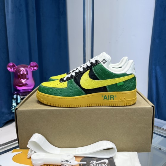 Louis Vuitton x NIKE Air force1 22ss Heavy Joint