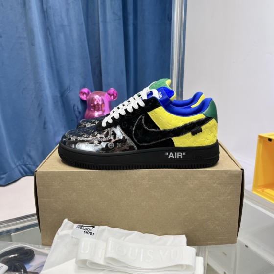 Louis Vuitton x NIKE Air force1 22ss Heavy Joint