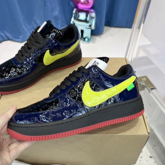 Louis Vuitton x NIKE Air force1 22ss Heavy Joint