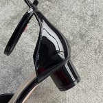 DIOR ballet heels with black fabric buckle 3.5cm