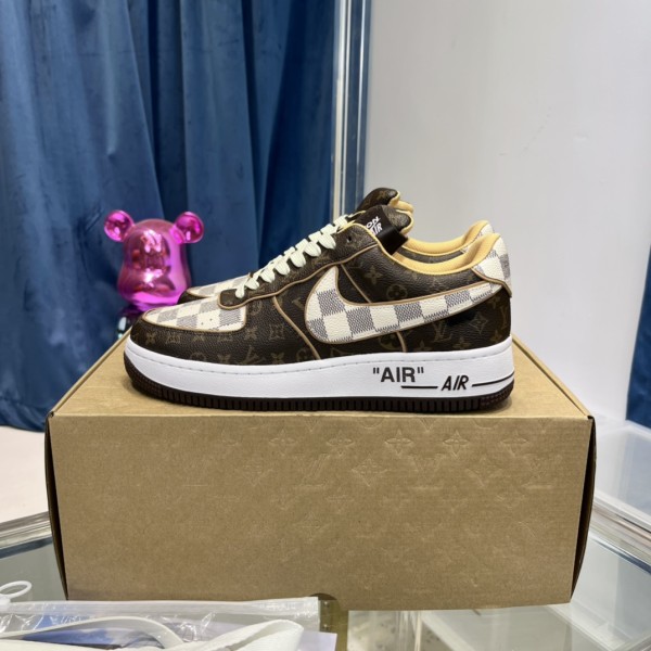 Louis Vuitton x NIKE Air force1 22ss Heavy Joint