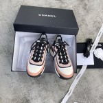 CHANEL sneakers classic small incense sneakers cowhide sheepskin leather genuine leather sole