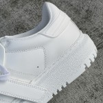 DIOR Shell Toe Pumps Pure White Embroidered 3 Colours Cowhide Upper TPU Outsole