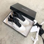 CHANEL sneakers classic small incense sneakers cowhide sheepskin leather genuine leather sole