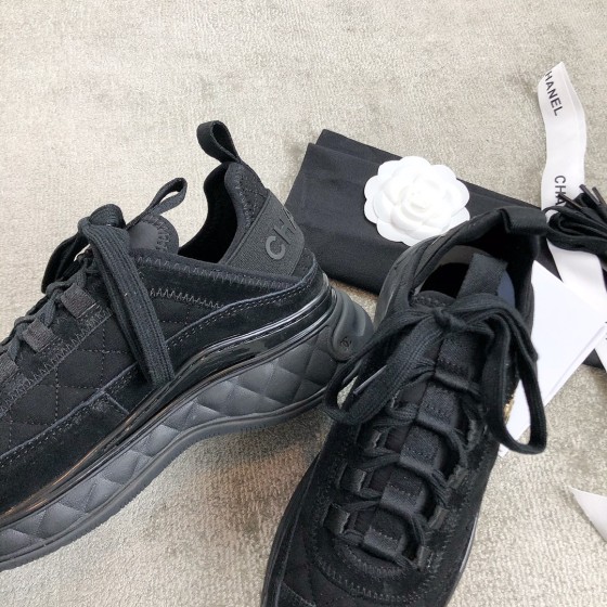 CHANEL sneakers classic small incense sneakers cowhide sheepskin leather genuine leather sole