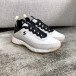 CHANEL sneakers classic small incense sneakers cowhide sheepskin leather genuine leather sole