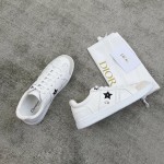 DIOR Star Women's Sneakers Calfskin White