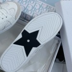 DIOR Star Women's Sneakers Calfskin White