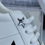 DIOR Star Women's Sneakers Calfskin White