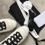 CHANEL sneakers classic small incense sneakers cowhide sheepskin leather genuine leather sole