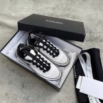 CHANEL sneakers classic small incense sneakers cowhide sheepskin leather genuine leather sole