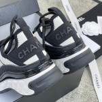 CHANEL sneakers classic small incense sneakers cowhide sheepskin leather genuine leather sole