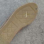 CHANEL fisherman shoes custom mixed sheepskin imported leather embryo leather upper soft inner cushion sheepskin