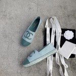 CHANEL fisherman shoes custom mixed sheepskin imported leather embryo leather upper soft inner cushion sheepskin