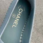 CHANEL fisherman shoes custom mixed sheepskin imported leather embryo leather upper soft inner cushion sheepskin