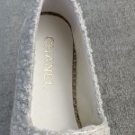 CHANEL fisherman shoes custom mixed sheepskin imported leather embryo leather upper soft inner cushion sheepskin
