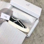 DIOR alphabet shoes black Water-dyed sheepskin inside Private moulded outsole Private moulded brass buckle