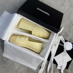 CHANEL fisherman shoes custom mixed sheepskin imported leather embryo leather upper soft inner cushion sheepskin