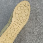 CHANEL fisherman shoes custom mixed sheepskin imported leather embryo leather upper soft inner cushion sheepskin