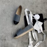 CHANEL fisherman shoes custom mixed sheepskin imported leather embryo leather upper soft inner cushion sheepskin