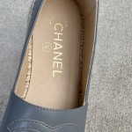 CHANEL fisherman shoes custom mixed sheepskin imported leather embryo leather upper soft inner cushion sheepskin