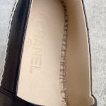 CHANEL fisherman shoes custom mixed sheepskin imported leather embryo leather upper soft inner cushion sheepskin