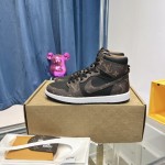 Louis Vuitton Nik Air Jorda 1 Low AJ1 Jordan generation low to help classic retro cultural leisure sports basketball shoes