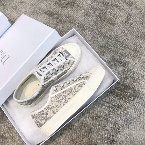 DIOR Antique Style Cloth Shoes Gold Full electric embroidery Water-dyed sheepskin lining Private moulded outsole