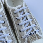 DIOR embroidered boardshorts gold Full electric embroidery Water-dyed sheepskin lining Private moulded outsole