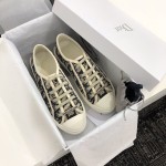 DIOR Antique Collection Blue letters Full electric embroidery Water-dyed sheepskin lining Private moulded outsole