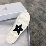 DIOR Antique Collection Grey letters Full electric embroidery Water-dyed sheepskin lining Private moulded outsole