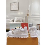 Louis Vuitton couple models DIY buckle sneakers sneakers