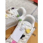 Louis Vuitton couple models DIY buckle sneakers sneakers