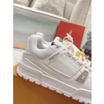 Louis Vuitton couple models DIY buckle sneakers sneakers