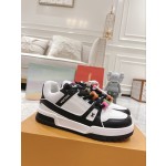 Louis Vuitton couple models DIY buckle sneakers sneakers