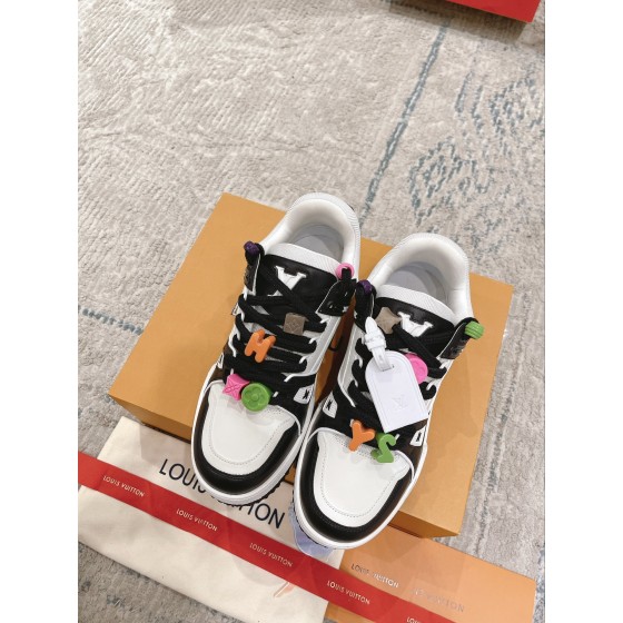 Louis Vuitton couple models DIY buckle sneakers sneakers