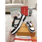 Louis Vuitton couple models DIY buckle sneakers sneakers