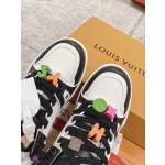 Louis Vuitton couple models DIY buckle sneakers sneakers