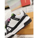 Louis Vuitton couple models DIY buckle sneakers sneakers