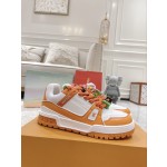 Louis Vuitton couple models DIY buckle sneakers sneakers