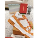 Louis Vuitton couple models DIY buckle sneakers sneakers