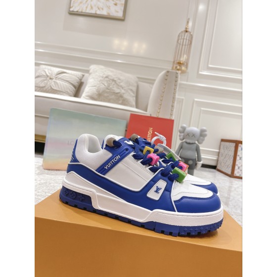 Louis Vuitton couple models DIY buckle sneakers sneakers
