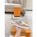 Louis Vuitton couple models DIY buckle sneakers sneakers
